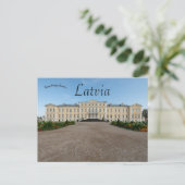  Rundale Palace in Latvia Briefkaart (Staand voorkant)