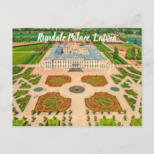 Rundāle Palace Letland gestileerd Briefkaart