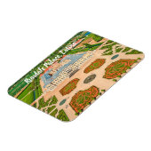 Rundāle Palace Letland gestileerd Magneet (Linkerzijde)