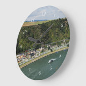 Runde Wanduhr An der Loreley im Mittelrheintal Grote Klok (Hoek)