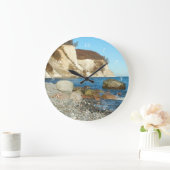 Runde Wanduhr Kreidefelsen auf Rügen Grote Klok (Huis)