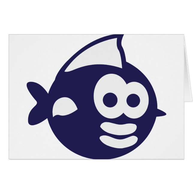 Runder Fisch fish (Voorkant Horizontaal)