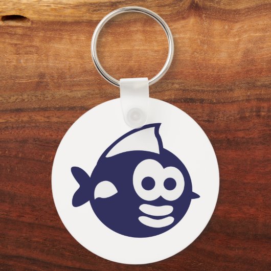 Runder Fisch Sleutelhanger (Voorkant)
