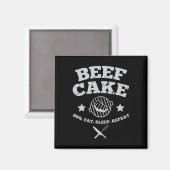 Rundercake BBQ Magneet (Voorkant / Achterkant)