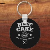 Rundercake BBQ Sleutelhanger (Voorkant)