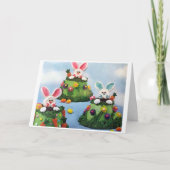 RUNDEREN, SUNSHINE, HAPEN ***MAKKELIJKER** FEESTDAGEN KAART (Voorkant)