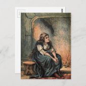  runderkartonnen tekening briefkaart (Voorkant / Achterkant)