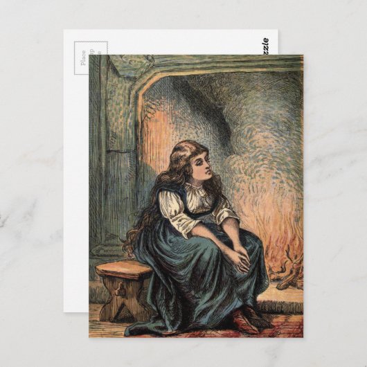  runderkartonnen tekening briefkaart (Voorkant / Achterkant)