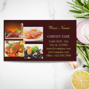 Rundhamburger sandwich kip private chef catering visitekaartje