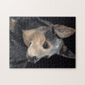 Rundle Dog Puzzle - "Quigley" Legpuzzel (Horizontaal)