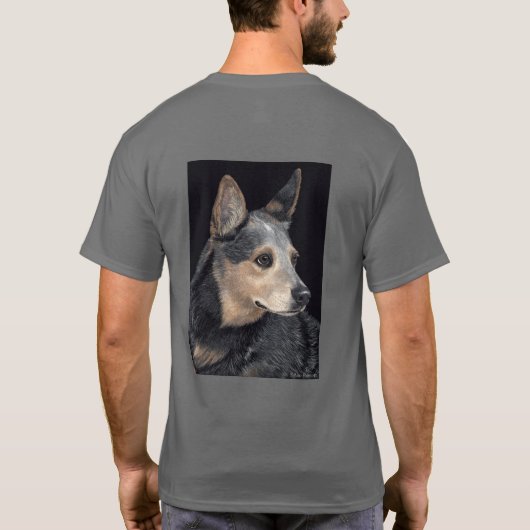 Rundle Dog T-shirt - "Quigley" (Achterkant)