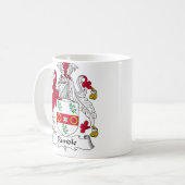 Rundle Family Crest Koffiemok (Voorkant links)