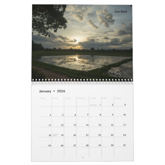Rundreise durch Thailand - 2023 Kalender (Jan 2026)