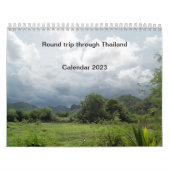 Rundreise durch Thailand - 2023 Kalender (Hoes)