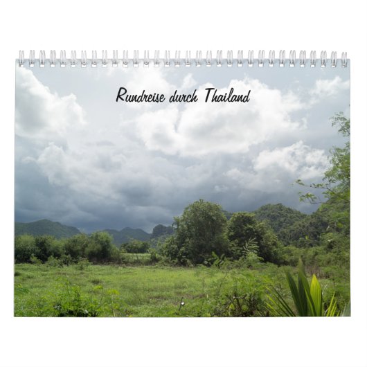 Rundreise durch Thailand Kalender (Hoes)