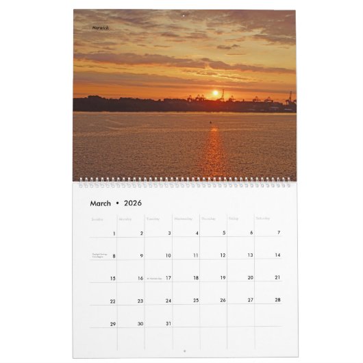 Rundreise in England Kalender (Mar 2026)