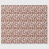 Rundribben patroon cadeaupapier (Vlak)