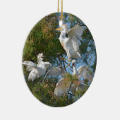 Rundvedereieren in bomen keramisch ornament (Rechts)