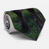 Rundvee Boerderij Sunset Stropdas (Opgerold)