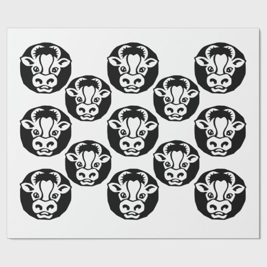 Rundvee Cadeaupapier (Vlak)