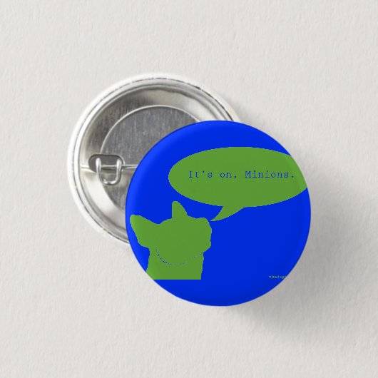 Rundvee Dog Snob Button (Voorkant /achterkant)