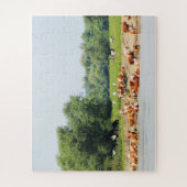 Rundvee en Donau Legpuzzel (Verticaal)