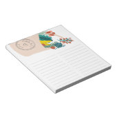 Rundvee en gietijzer Tas, gemorst Notitieblok (Schuin)