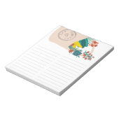 Rundvee en gietijzer Tas, gemorst Notitieblok (Linkerzijde)