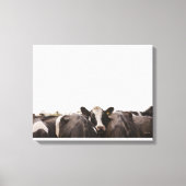 Rundvee en overbelaste hemel 2 canvas afdruk (Voorkant)