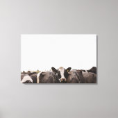 Rundvee en overbelaste hemel 2 canvas afdruk (Voorkant)