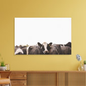 Rundvee en overbelaste hemel 2 canvas afdruk (Insitu (Woonkamer))