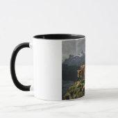 Rundvee en schapen in een Alpenlandschap Mok (Links)