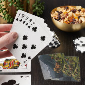 Rundvee en schapen in een Alpenlandschap Pokerkaarten (Insitu)