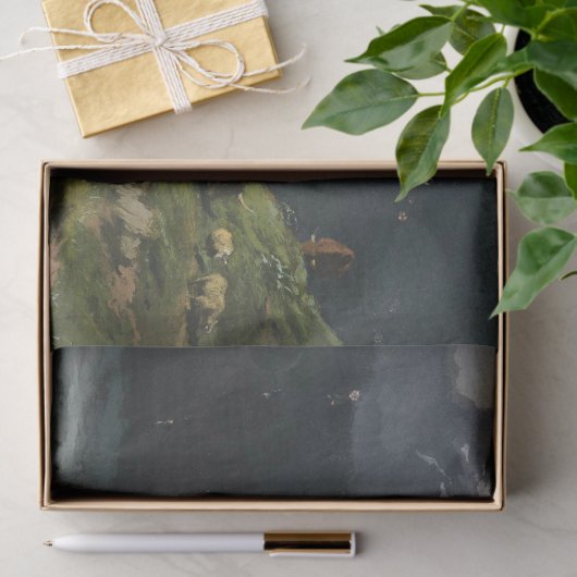 Rundvee en schapen in een Alpenlandschap Tissuepapier (Geschenk)