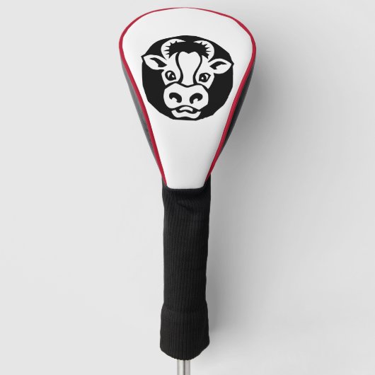 Rundvee Golfheadcover (Voorkant)
