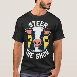 Rundvee grappige koe grappige landbouw t-shirt