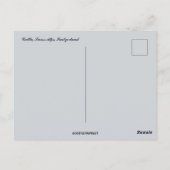 Rundvee in Zwitserland Briefkaart (Achterkant)