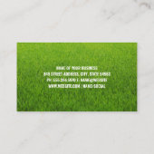 Rundvee Logo | Gras Visitekaartje (Achterkant)