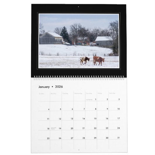 Rundvee Maandelijkse kalender 2018 van Thomas Minu (Jan 2026)