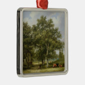 Rundvee Metalen Ornament (Rechts)