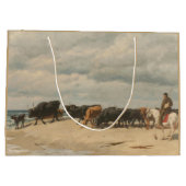 Rundvee naast het Zee (door Eugène Burnand) Groot Cadeauzakje (Achterkant)