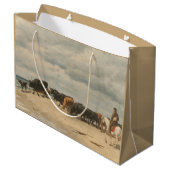 Rundvee naast het Zee (door Eugène Burnand) Groot Cadeauzakje (Achterkant Gekanteld)