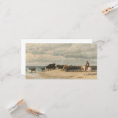 Rundvee naast het Zee (door Eugène Burnand) Kaart (Voorkant / Achterkant in situ)