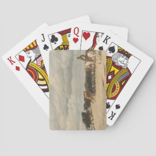 Rundvee naast het Zee (door Eugène Burnand) Pokerkaarten