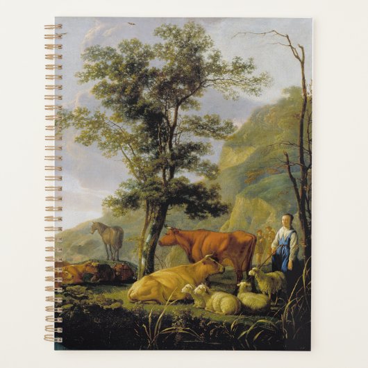 Rundvee nabij de Aelbert Cuyp Planner (Voorkant)