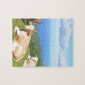 Rundvee op de Azoren. Legpuzzel (Horizontaal)
