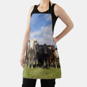 Rundvee op het veld schort (Insitu)