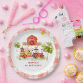 Rundvee Papieren Bordje (Feest)