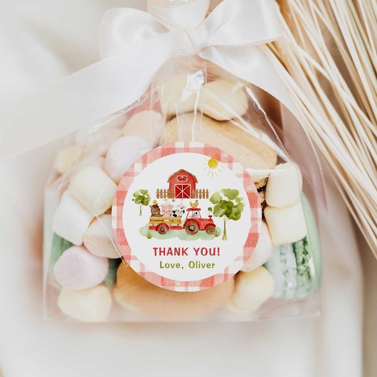 Rundvee Ronde Sticker