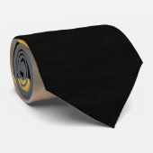 Rundvee Sunset Silhouet Stropdas (Opgerold)